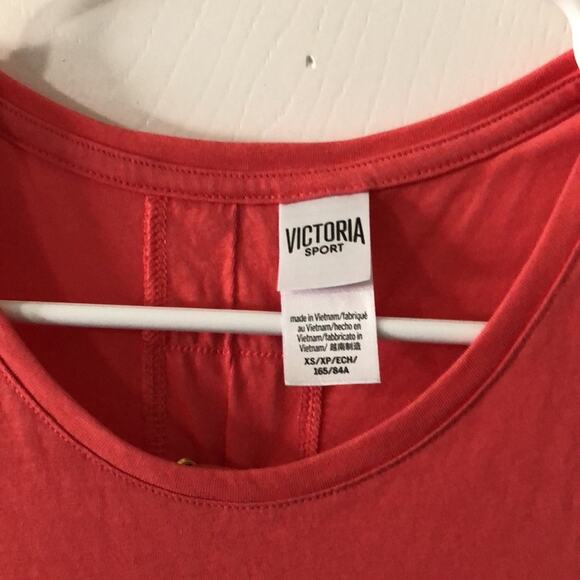 Victoria Sport Tank Fitness Yoga Muscle Top Shirt Open Back SZ XS - Picture 4 of 5